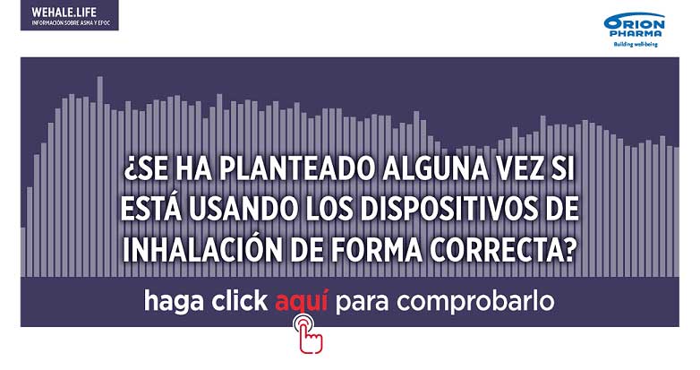 ¿Se ha planteado alguna vez si está usando los dispositivos de inhalación de forma correcta?