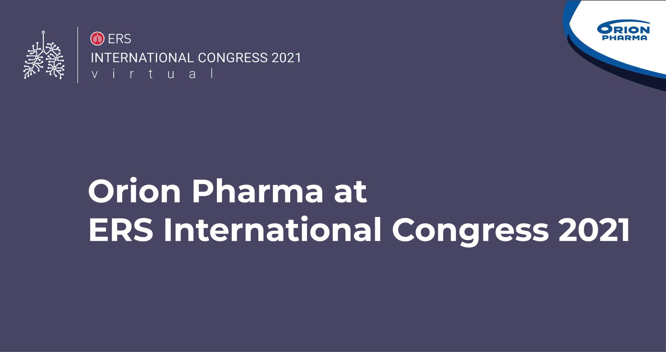 Orion at ERS International Congress 2021