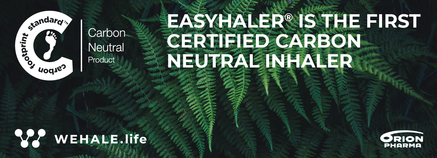 Bufomix Easyhaler (budesonide/formoterol) is now fully carbon neutral